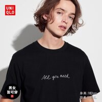 Áo thun nam và nữ Uniqlo Herzog de Meuron in hình PFA tay ngắn 471157Uniqlo