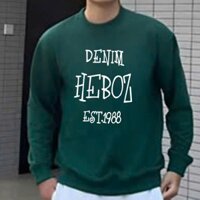 Aó thun nam,nữ tay dài sweater cổ tròn đủ size tới 120kg, áo hoạt hình các loai