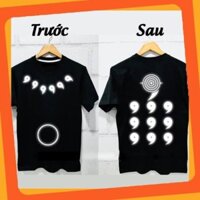 ÁO THUN NARUTO LỤC ĐẠO PHẢN QUANG NAM NỮ CHẤT 100% COTTON