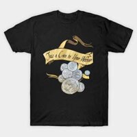 Áo thun Ném một Đồng tiền cho Toss a Coin to Your Witcher scroll text TShirt - TEE32