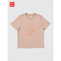 Áo thun ngắn in hình Miffy dành cho nữ Uniqlo Miffy478978