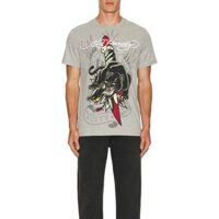 Áo thun ngắn tay 100% Cotton Ed Hardy hợp thời trang Mỹ dành cho nam