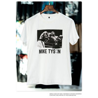 Áo thun ngắn tay 100% Cotton in hình màu trắng mới của Mike Tyson dành cho Boxing 11 10