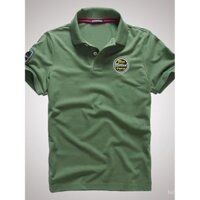 Áo thun ngắn tay cổ bẻ cotton nguyên chất mới mùa hè, áo polo nam thêu, áo thun công sở thoải mái, áo thun nửa tay cho nam