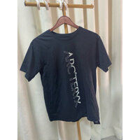 Áo thun ngắn tay cổ tròn in chữ ARCTERYX dành cho nam và nữ