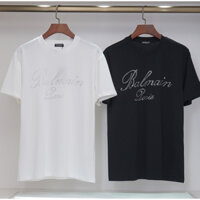 Áo thun ngắn tay cotton nguyên chất BALMAIN thời trang