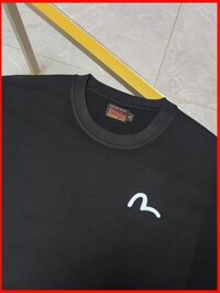 ♞Áo thun ngắn tay in hình đầu Phật Evisu Áo thun 100%