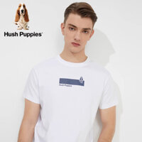 Áo thun ngắn tay in hình Cotton cao cấp Hush Pupp dành cho nam