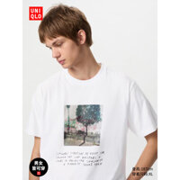 Áo thun ngắn tay in họa tiết nam và nữ Uniqlo 477909