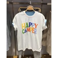 Áo thun ngắn tay nam cổ tròn mới Giordano Áo thun ngắn in hình Cotton nguyên chất 01091202