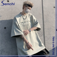 Áo thun ngắn tay phong cách Mỹ dành cho nam