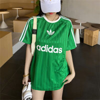 Áo thun ngắn tay thể thao ngoài trời chính hãng Adidas Áo thun cặp đôi Áo thun cổ tròn