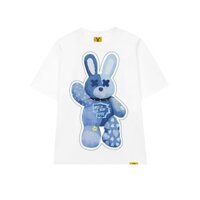 Áo thun ngắn tay thỏ Jean Rabbit xấu chất lượng cao dành cho nam và nữ có cùng áo thun cotton cổ tròn in hình còn hàng