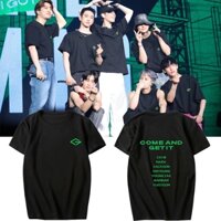 Áo Thun Ngắn Tay Unisex In Hình Kpop GOT7 HOMECOMING FANCON