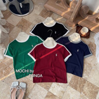 ÁO THUN NGỰA SỌC TAY CỔ TRÒN HÀNG QC MS1346