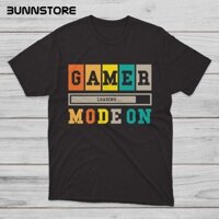 Áo thun nhà Bunnstore - GAME MODE ON - Đen B0007