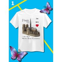 Áo Thun Nhà Thờ Đức Bà Paris - 02,XS