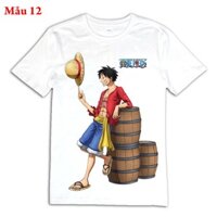 Áo Thun nhân vật Luffy - One Piece ( NHIỀU MẪU)