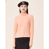 Áo thun nỉ Cổ Lọ Tay Dài cho Nữ hàng Hiệu A21