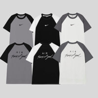Áo thun nike Ragla unisex cổ tròn, 100% chất cotton phom rộng dành cho nam nữ, trẻ trung T11 Happy Studio