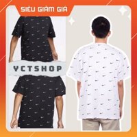 Áo thun nike swoosh unisex  áo phông tay lỡ chất liệu cotton co giãn YCTSHOP YCT3