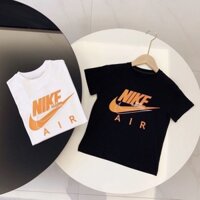 Áo Thun Nike Tay Ngắn Bằng Cotton Thoải Mái Thời Trang Mùa Hè Cho Bé Trai Và Gái