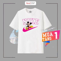 Áo Thun Nike x Mickey Vải Cotton Vô Cùng Thoáng Mát , Hàng VNXK. (40kg- 90kg)