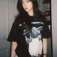 Áo thun nữ 511QIEN-Shaun , áo phông basic hiện đại cá tính chất cotton dày dặn oversize