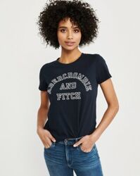Áo thun nữ Abercrombie & Fitch AF-US-NT11 Embroidered Logo Tee