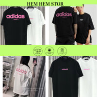 Áo thun nữ ADIDAS Basic - Áo phông nữ form rộng cổ tròn vải cotton khô phong cách streetwear hot trend brand