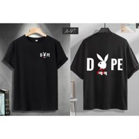 Áo Thun Nữ, Áo Phông Nam Nữ Unisex mã TM Playboy's Rabbit Summer In Hình Đẹp chất Cotton Form Rộng Phong Cách Trẻ Trung