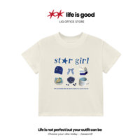 Áo thun nữ Baby Tee "Start Girl" Cotton 100% - Life is good