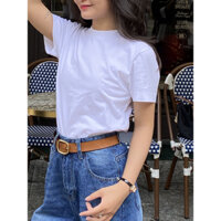 Áo thun nữ baby tee trơn - blan.c BABY TEE TSHIRT