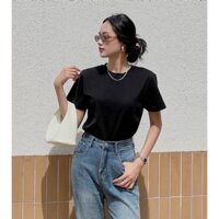 Áo thun nữ baby tee trơn - blan.c BABY TEE TSHIRT