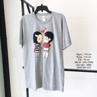 ÁO THUN NỮ BIG SIZE NGOẠI CỠ - ÁO THUN KIỂU NỮ SIZE LỚN - QUẦN ÁO BIG SIZE CHO NGƯỜI MẬP BÉO - BJTY SHOP BIG SIZE