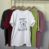 Áo thun nữ chất cotton khô 3158 in hình gấu cute zinistore