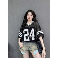 áo thun nữ chất thun lưới kèm áo lot trong