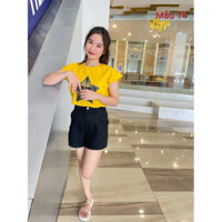 Áo thun nữ, chất thun thái, áo cotton form vừa, mẫu A20