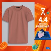 Áo Thun Nữ Couple TX Cổ Tròn Basic Vải Đốm Form Slim Ôm WTS 2375