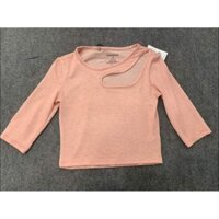 Áo thun nữ croptop tay lững
