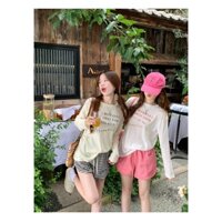 Áo Thun Nữ Dài Tay Chất Xược Form Rộng, Áo Thun Nữ Dài Tay Chất Xược Mặc Thu Đông Thời Trang