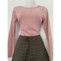 Áo thun nữ dài tay cotton