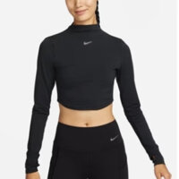 Áo thun nữ dài tay Nike Nhanh khô ngắn tập Yoga bó sát thể thao thường ngày FB5277