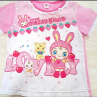 Áo thun nữ dễ thương MP Love Áo sơ mi ngắn tay in hình thỏ