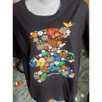 áo thun nữ đen 100%cotton