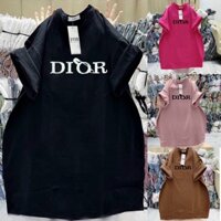 Áo thun nữ form rộng unisex tay lỡ chất cotton giấy unisex