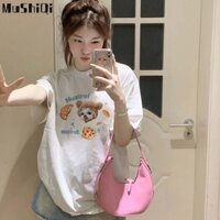 Áo Thun Nữ Hàn Quốc Kiểu Mới Của Mushiqi