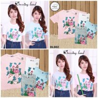 Áo thun nữ hồng hạc thời trang Thái Lan Freesize DL002 | Shopee Việt Nam