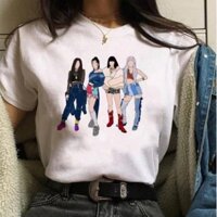 Áo Thun Nữ In Hình Kpop TEE Dạo Phố