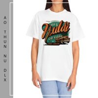 Áo Thun Nữ Màu Trắng In Hình Oto Local Brand DLX Áo Phông Nữ Đẹp - Trắng - XL